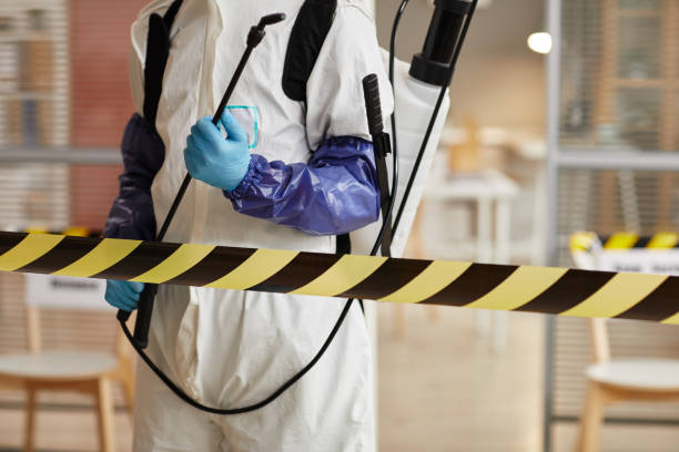 Professional Trauma Scene Cleanup technician working in Donnelsville, OH